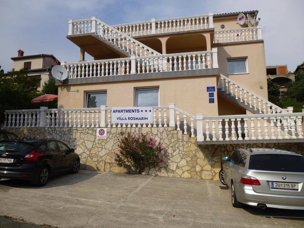 Apartments Villa Rosmarin Omišalj Kültér fotó